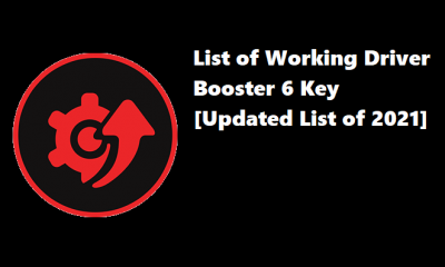 Driver Booster 6 key