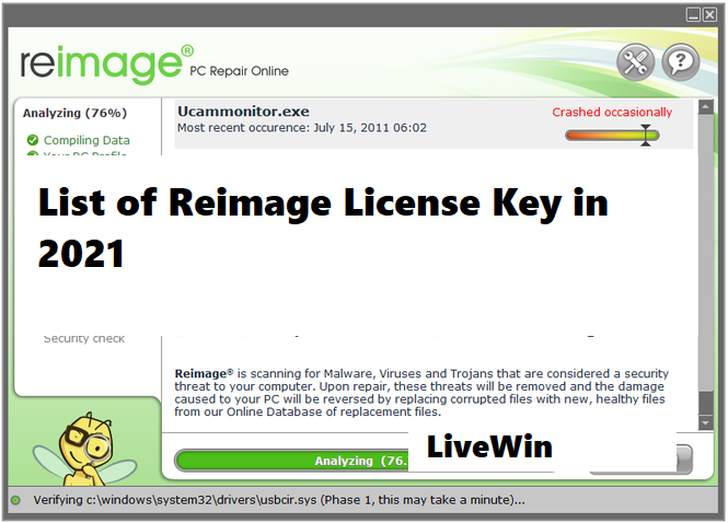 List of Reimage License Key in 2021